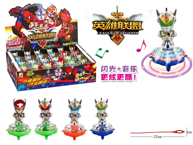 Measuring Tape Top Toy With Light