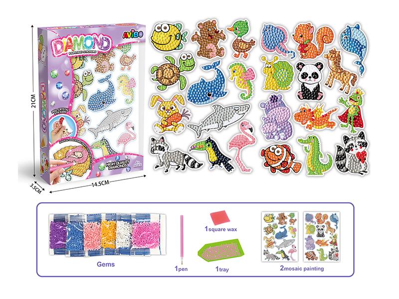 Creative Diamond Painting Set - Sea Animals