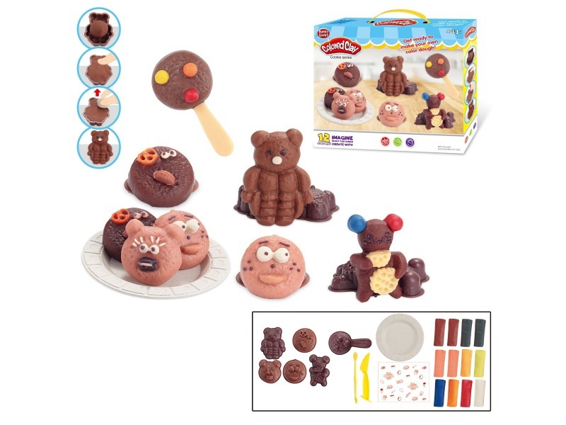 Cookie chocolate series clay