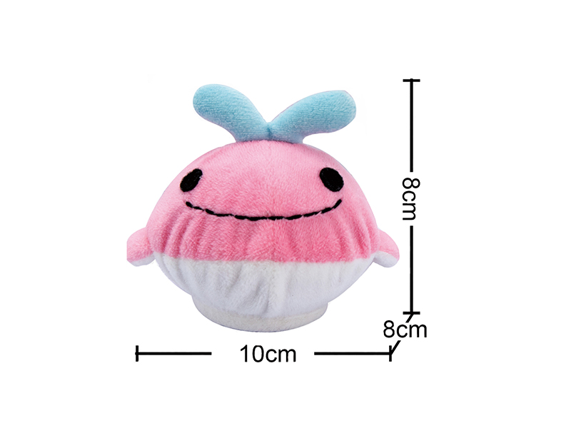 Sea Animal Plush Orbeeorbeez Ball - Pink Whale