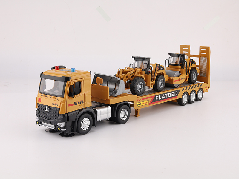 Multifunctional Friction Alloy Heavy Transport Vehicle Model