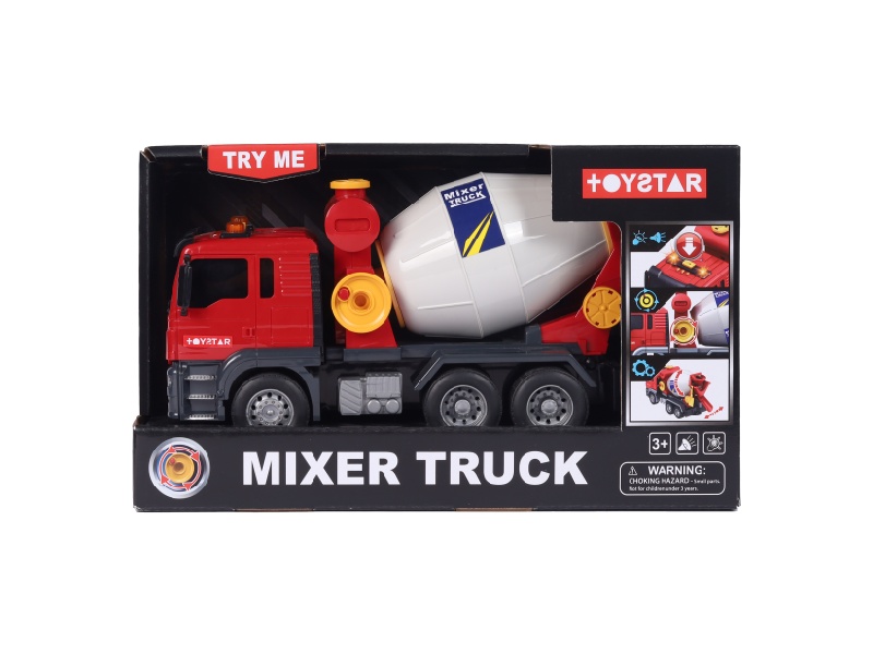 1:14 Inertial Engineering Vehicle Mixer Truck (Sound. Lighting. Multi-Functional