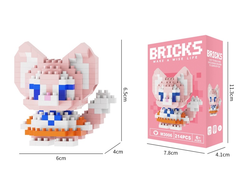 Building Blocks: Lina Belle 214 Pcs