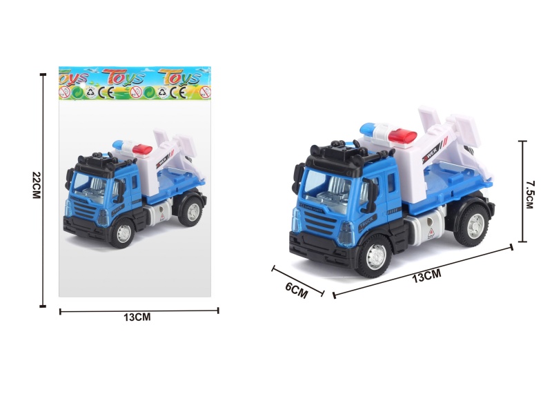 1:64 Huili European-Style Transport Trailer