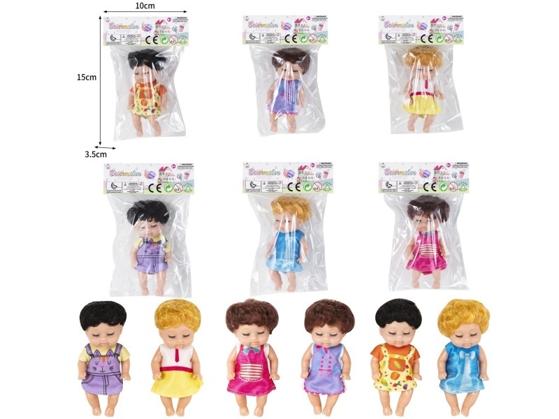 4-Inch Full-Body Sleeping Doll
