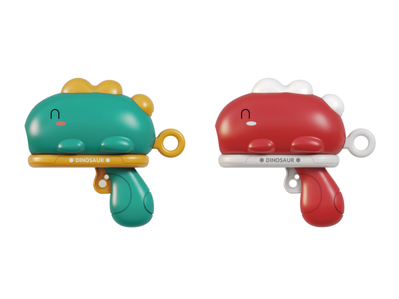 Dinosaur Sticky Ball Gun Single Shot Target - (Red/Green)Big