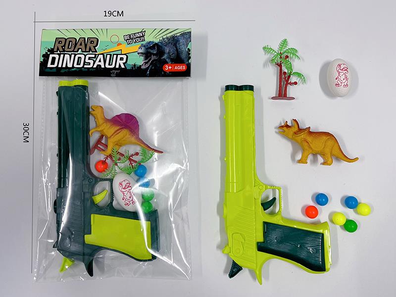 Ping-Pong Ball Gun Dinosaur Set