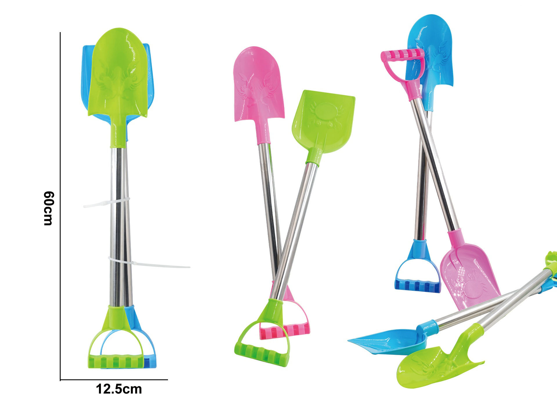 A Two-Piece Set Of Beach Shovels