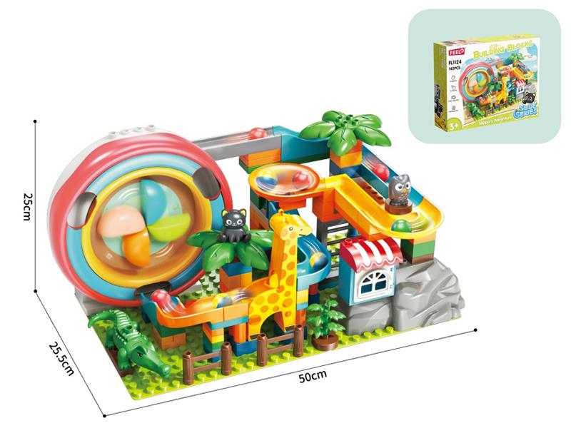 Slippery Adventure  Building Blocks 142pcs