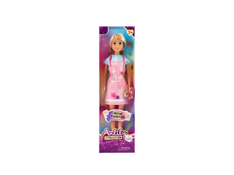 11.5-Inch Solid Doll (Brown Skin Color)