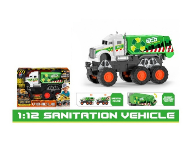 1:126 *6 Engineering Garbage Truck