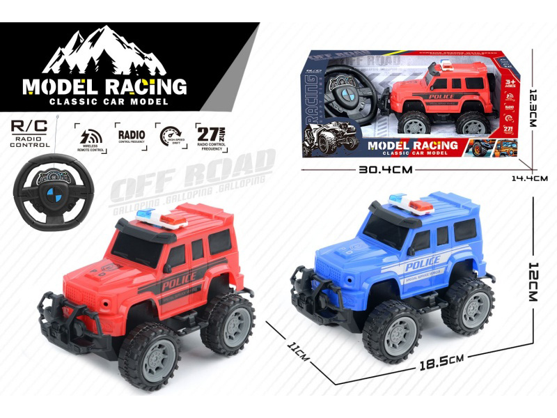 2-Channel Remote Control Off-Road Police Car(Not Included Batteries)