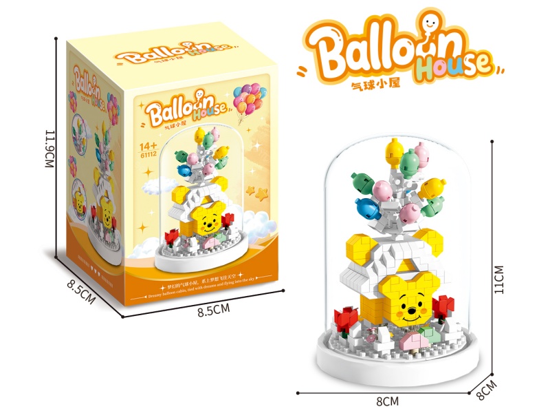 Building Block: Winnie The Pooh Balloon House