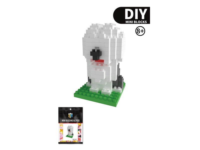 Ancient Herding Dog Building Blocks Dog Series 178 PCS