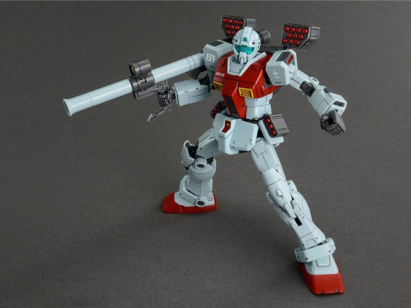 Gk Jim Shoulder Cannon Full Equipment Assembly Model Gundam Model