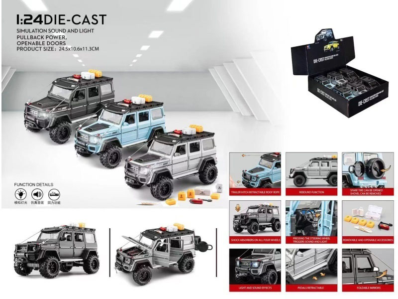 1:24 Mercedes-Benz G550 4*4 Modified Version