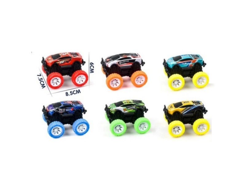 Four Pieces Of Inertial Metal Off-Road Vehicles