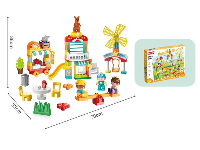 Children Paradise Building Blocks 127pcs