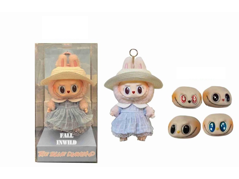 Rabbu Rubber Face Plush Doll
