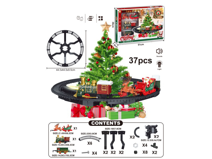 Classical Electric Rail Train (Christmas Model)