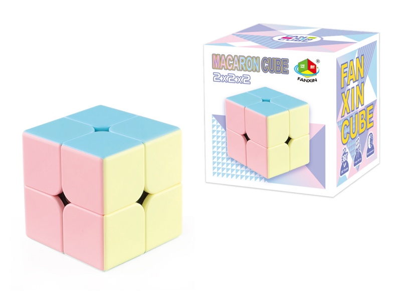 2×2×2 Macaron Color Rubik's Cube