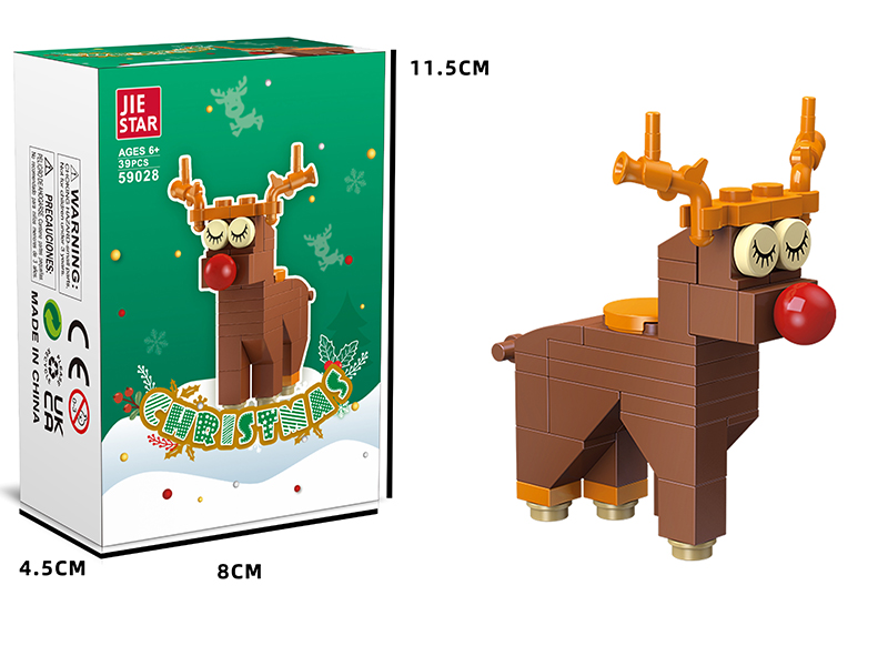 Christmas Small Building Blocks 39pcs