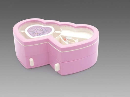 Double Heart Music Box (2 Colors)