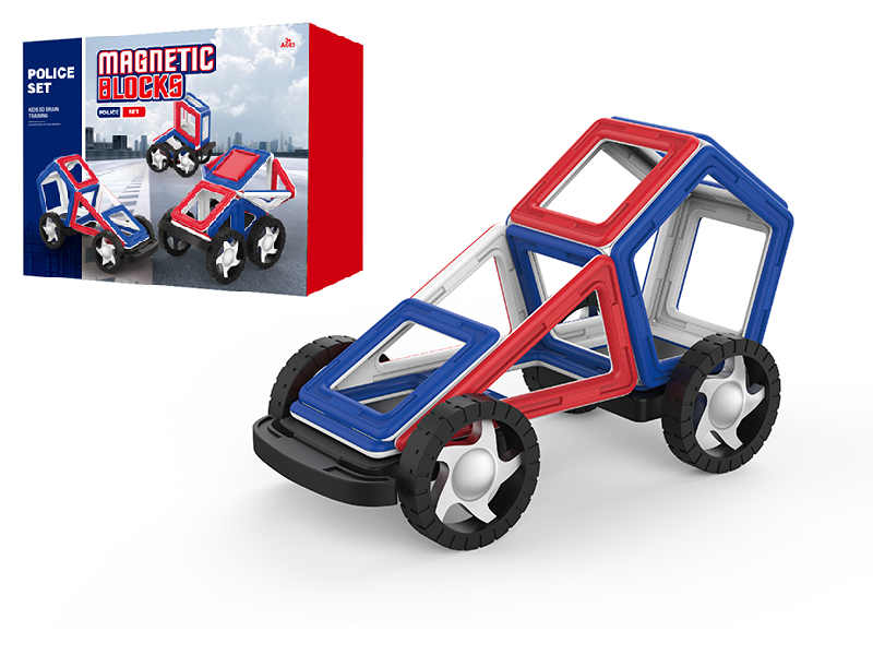Police Series Magnetic Building Blocks 44PCS