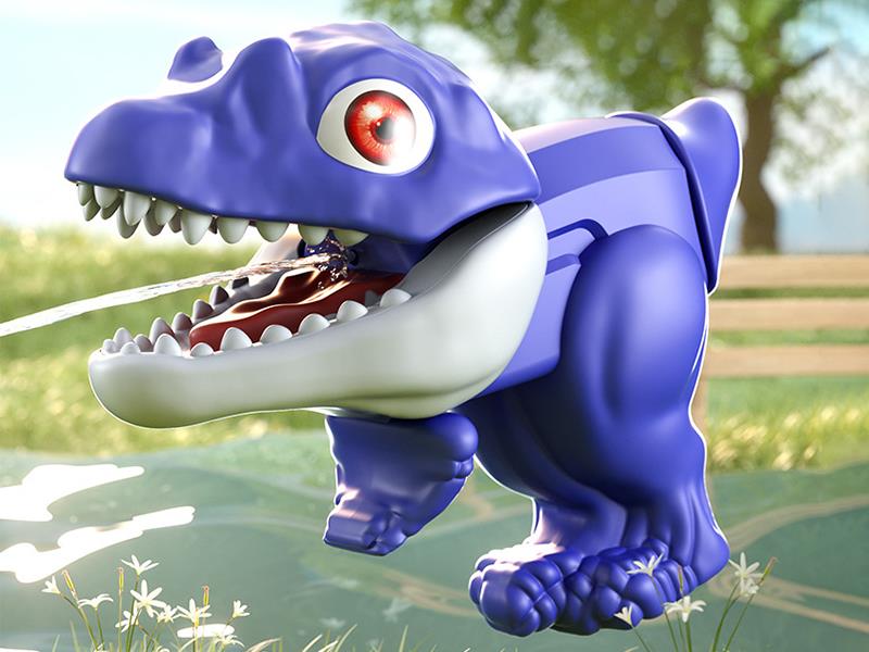 Dinosaur Water Gun - Blue