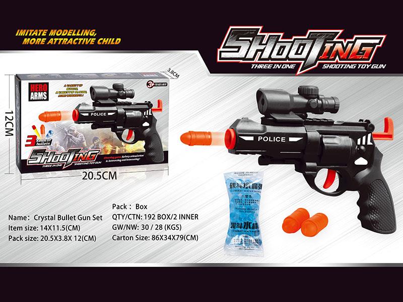 Crystal Bullet Gun Set