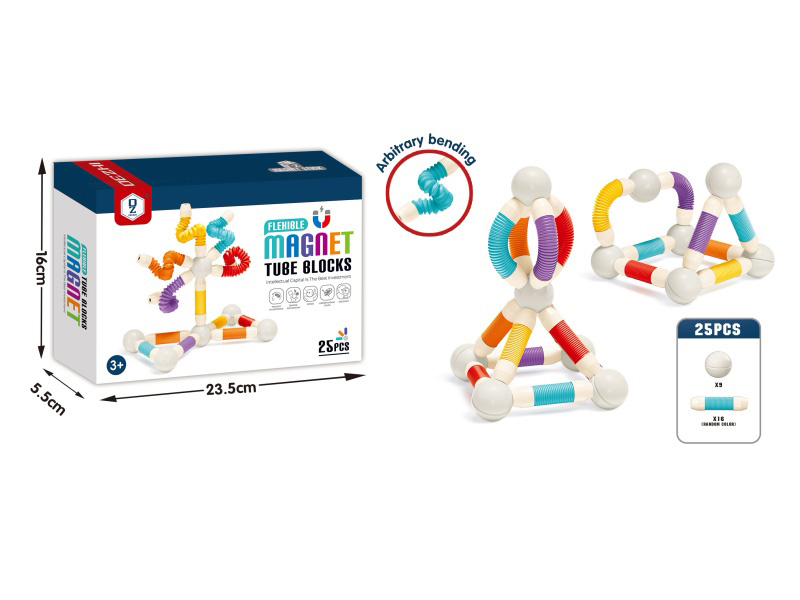 25 Pieces Of Telescopic Magnetic Rods