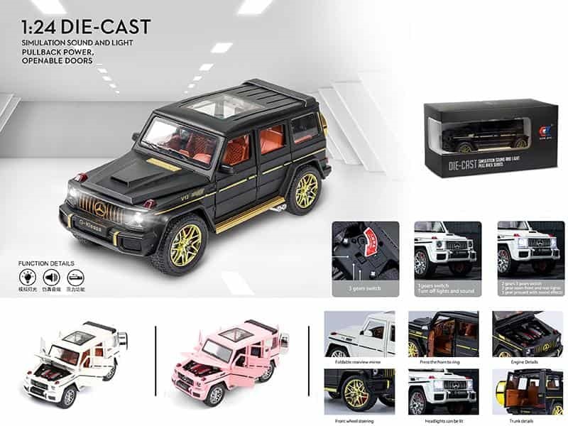1:24 Mercedes-Benz G63 Alloy Car Model