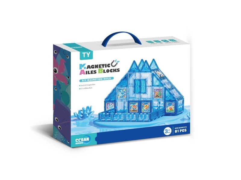 Magnetic Sheets (81 Pieces)