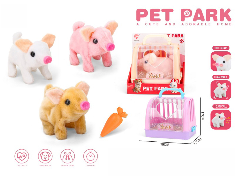 Display Box, Small Cage, Little Pig