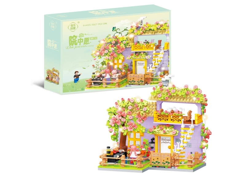 Flower Garden Building Blocks 1296pcs