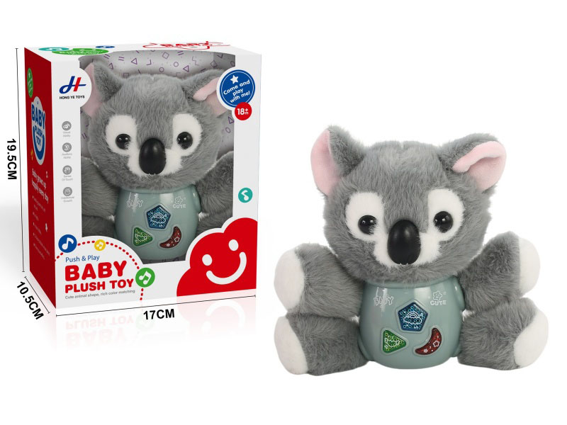 Sound, Light, Plush Koala