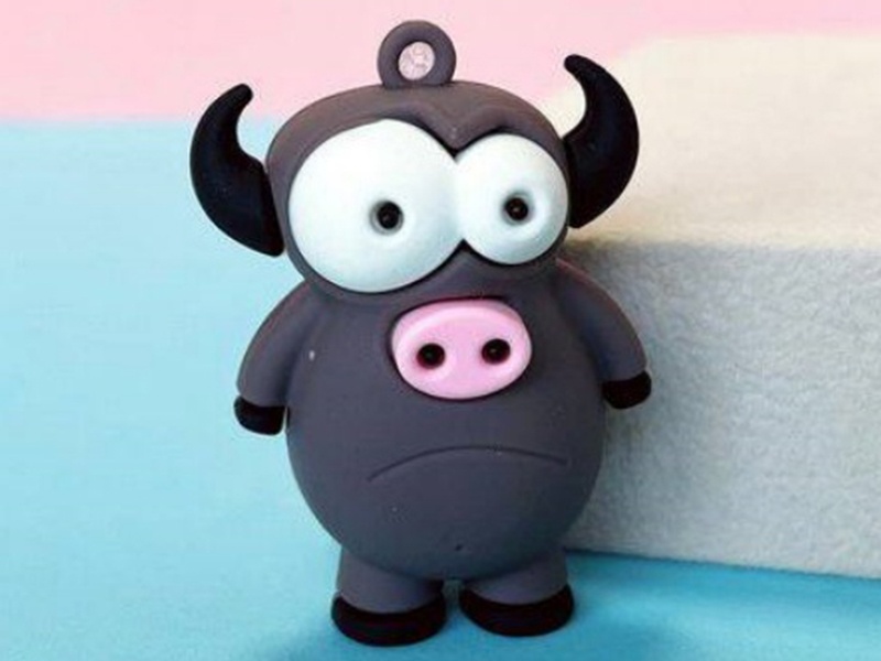 Keychain: Pop Eye Buffalo