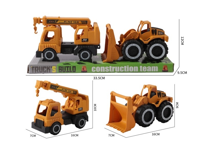 Sliding Engineering Crane Bulldozer