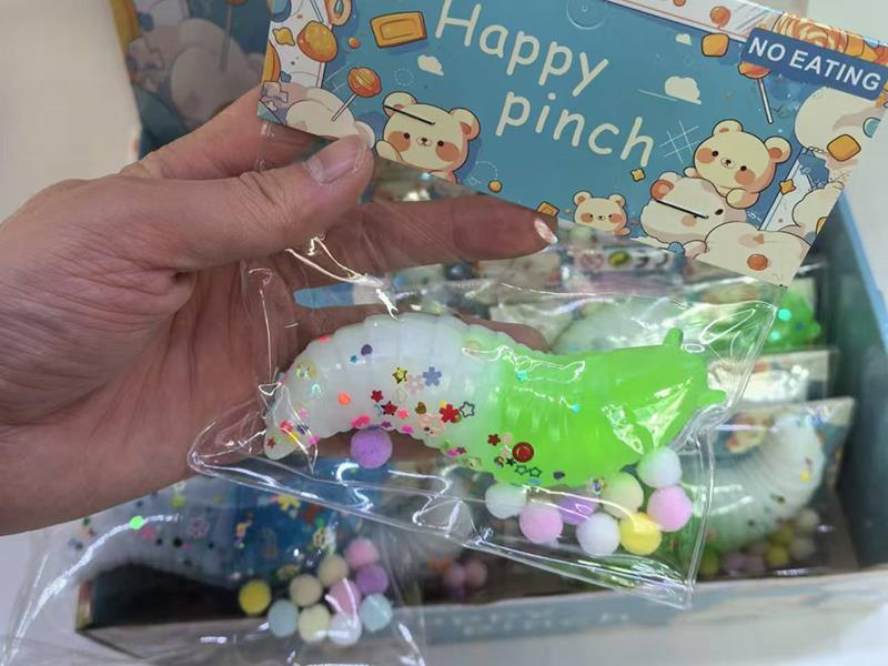 Pinching Fun: A Caterpillar Stuck On Its Head