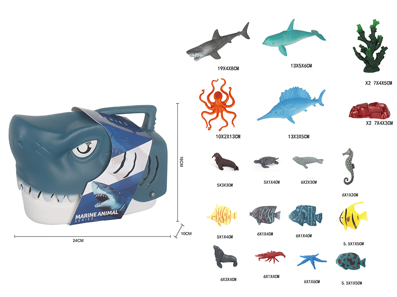 Sea Animal Model Set 20pcs