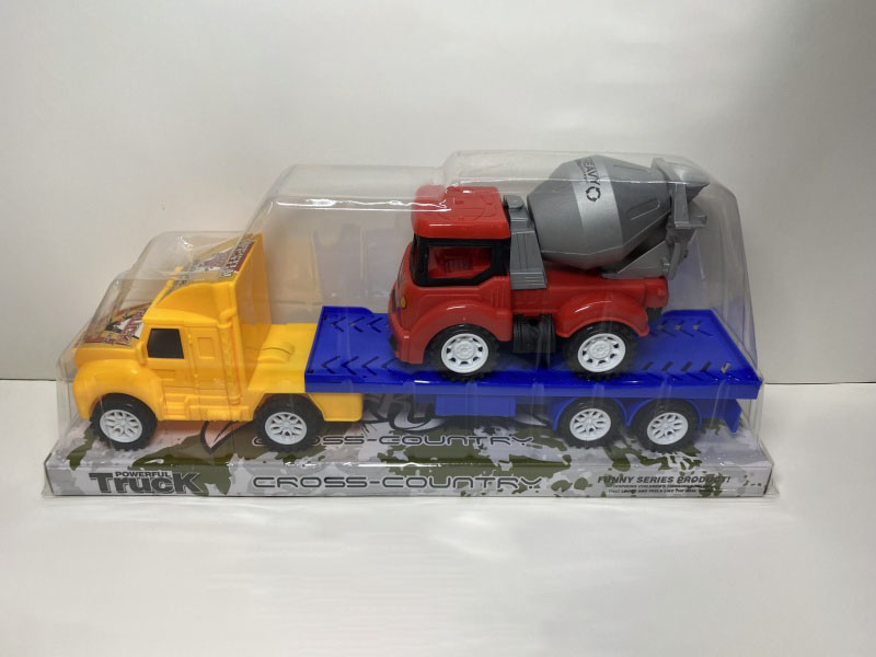 Inertial Flatbed Towing Inertial Mixer Truck