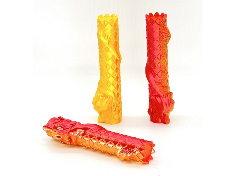 Extend And Retract The Coiled Dragon Stick