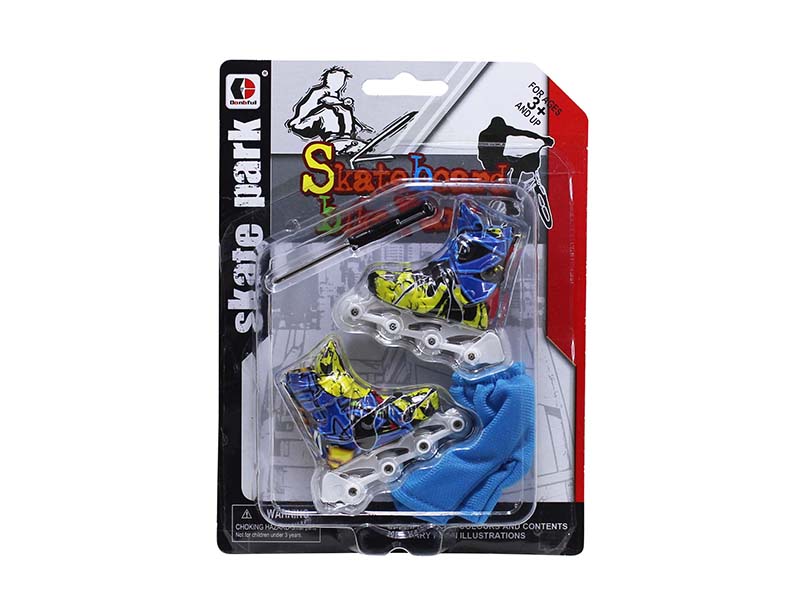 Ice Skates + Shorts Set