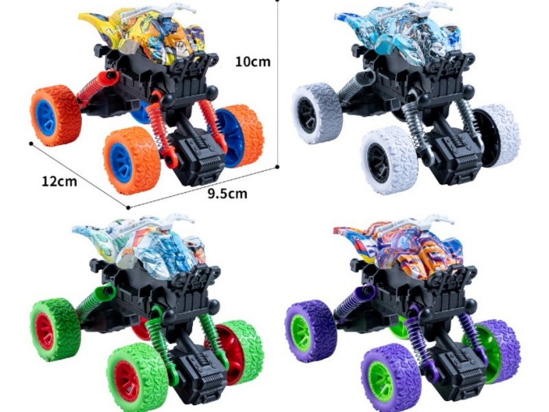 Double-Force Spinning Beach Buggy Graffiti