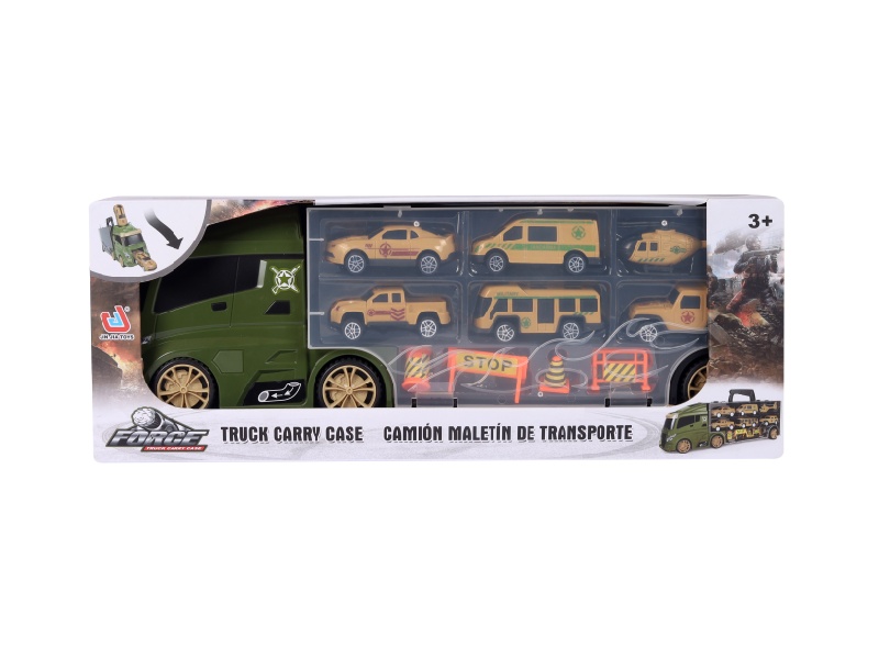 1:24 Container Storage Vehicle Flat (Small Head) Military