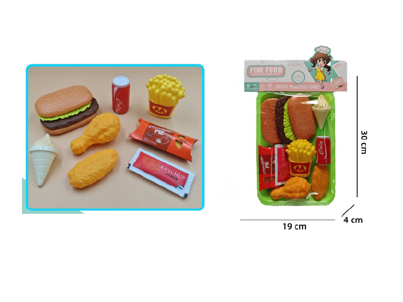 Pretend Play Western Dining Set