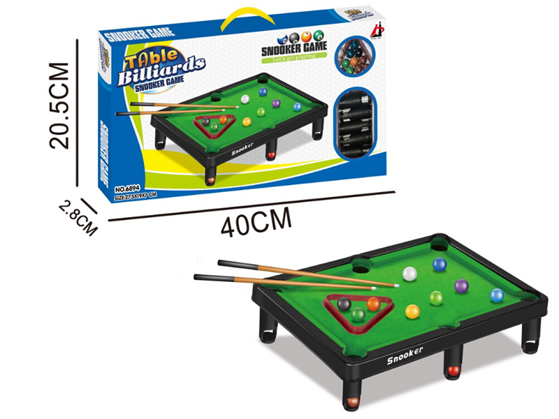 Flocked Billiards Table Toy