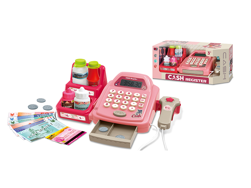 Cash Register + Goods Shelf Set