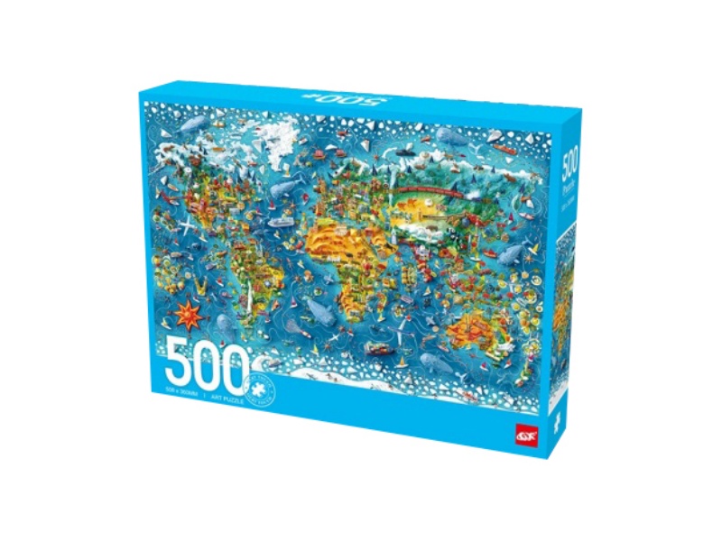 500 Pieces (Velvet Jigsaw Puzzle