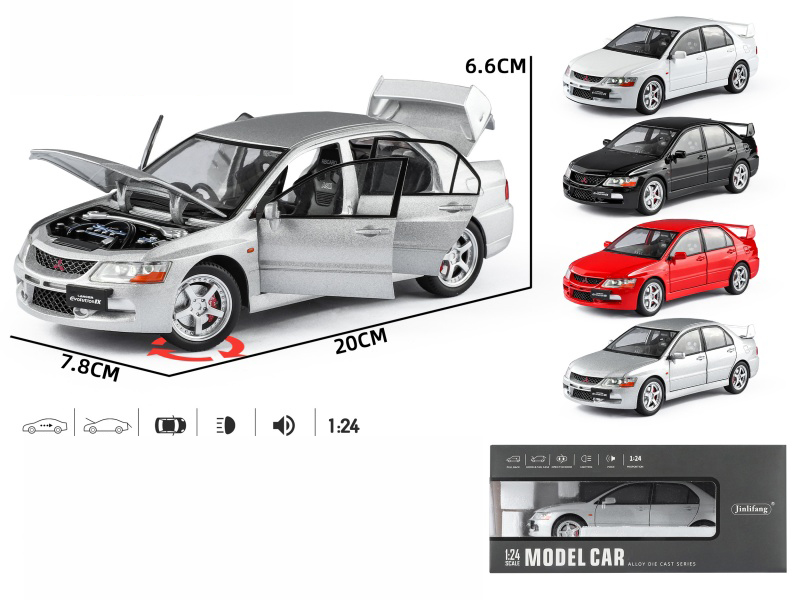 1:24 Mitsubishi EV09 Streetcar Version Alloy Car